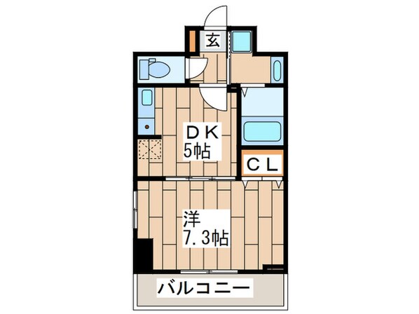 アベリアの物件間取画像